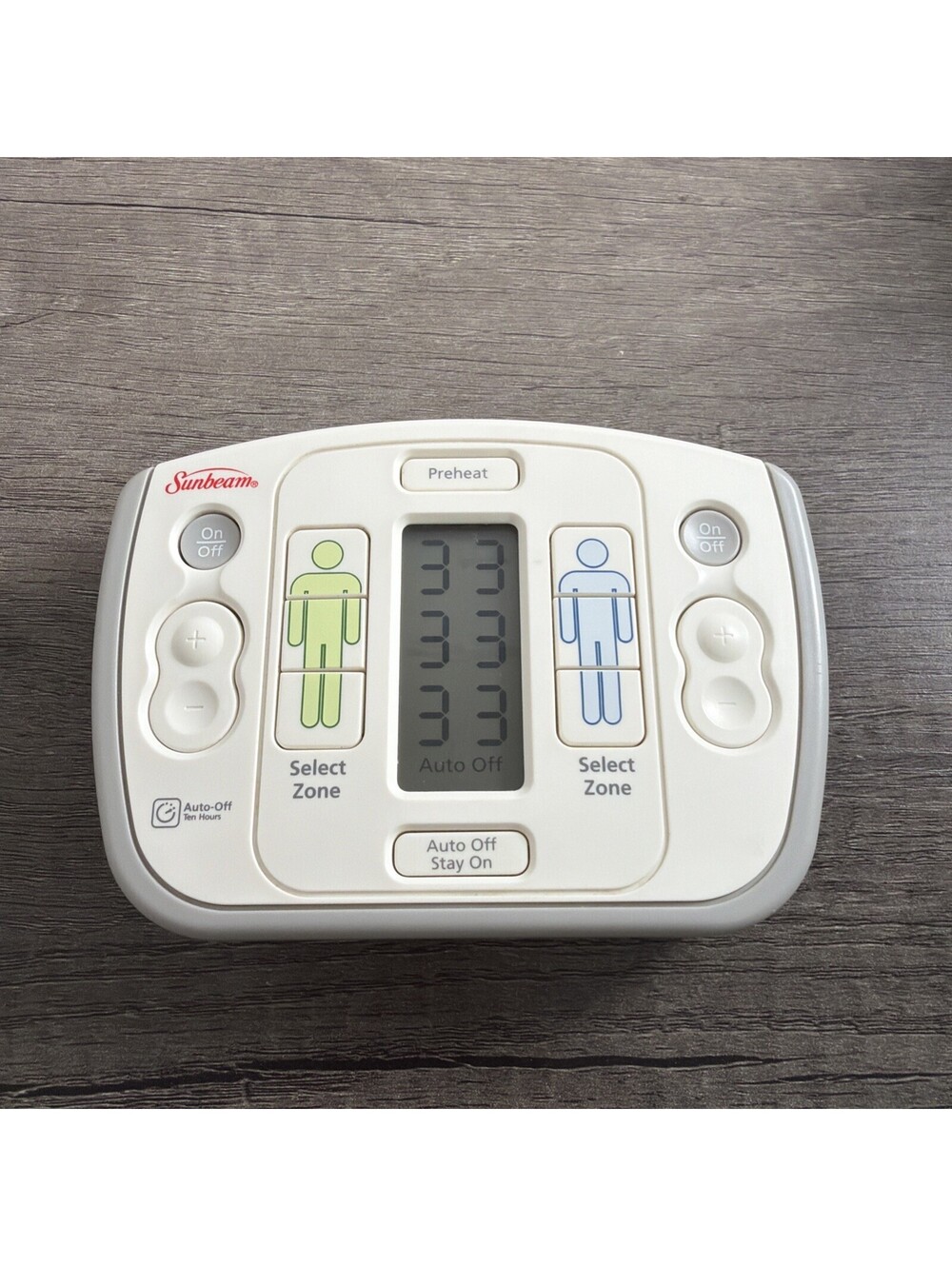 Sunbeam L85KQR Wireless Remote OEM Dual Zone Controller Only Tested Works